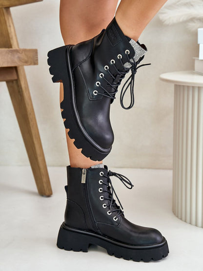 Ghete Step in style, Model 201908, Negru