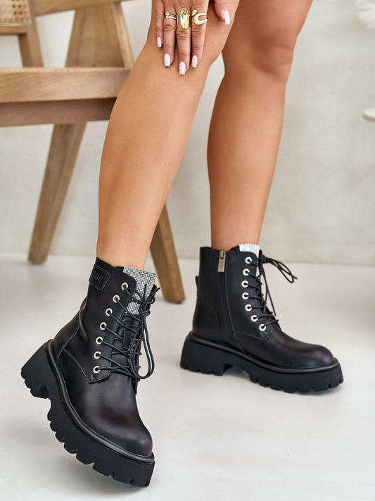 Ghete Step in style, Model 201908, Negru