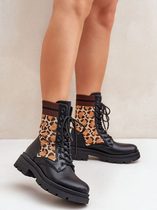 Ghete Step in style, Model 204671, Negru