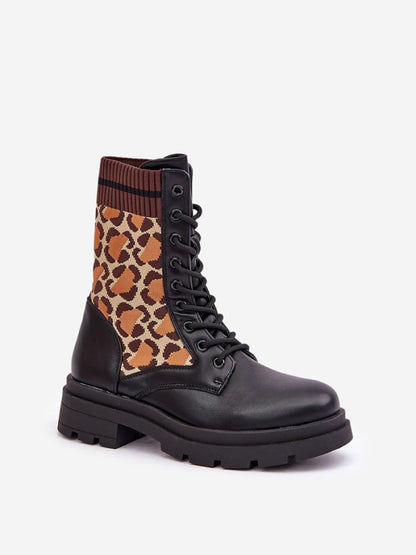 Ghete Step in style, Model 204671, Negru