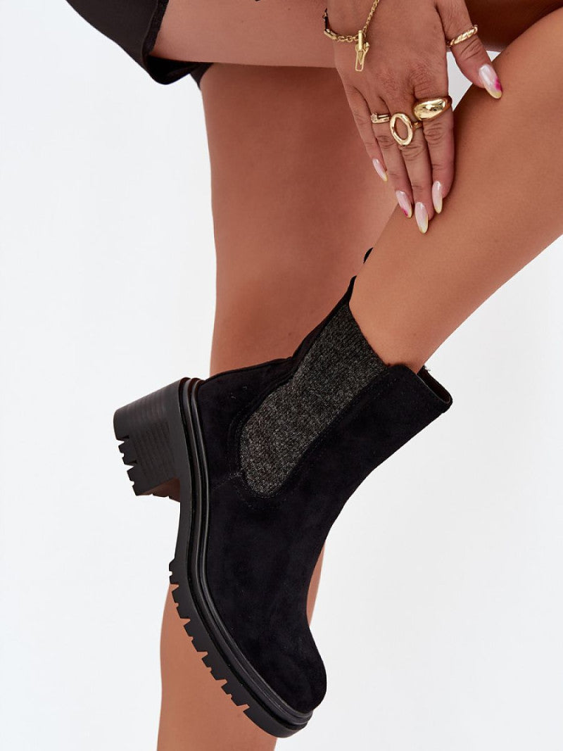 Ghete Step in style, Model 216843, Negru