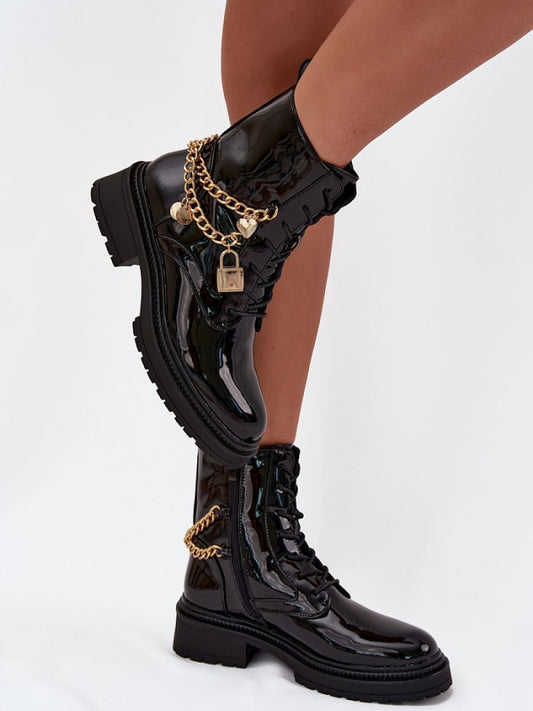 Ghete Step in style, Model 216849, Negru