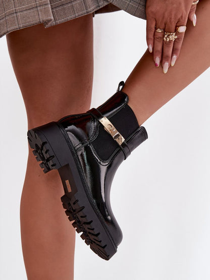 Ghete Step in style, Model 217710, Negru