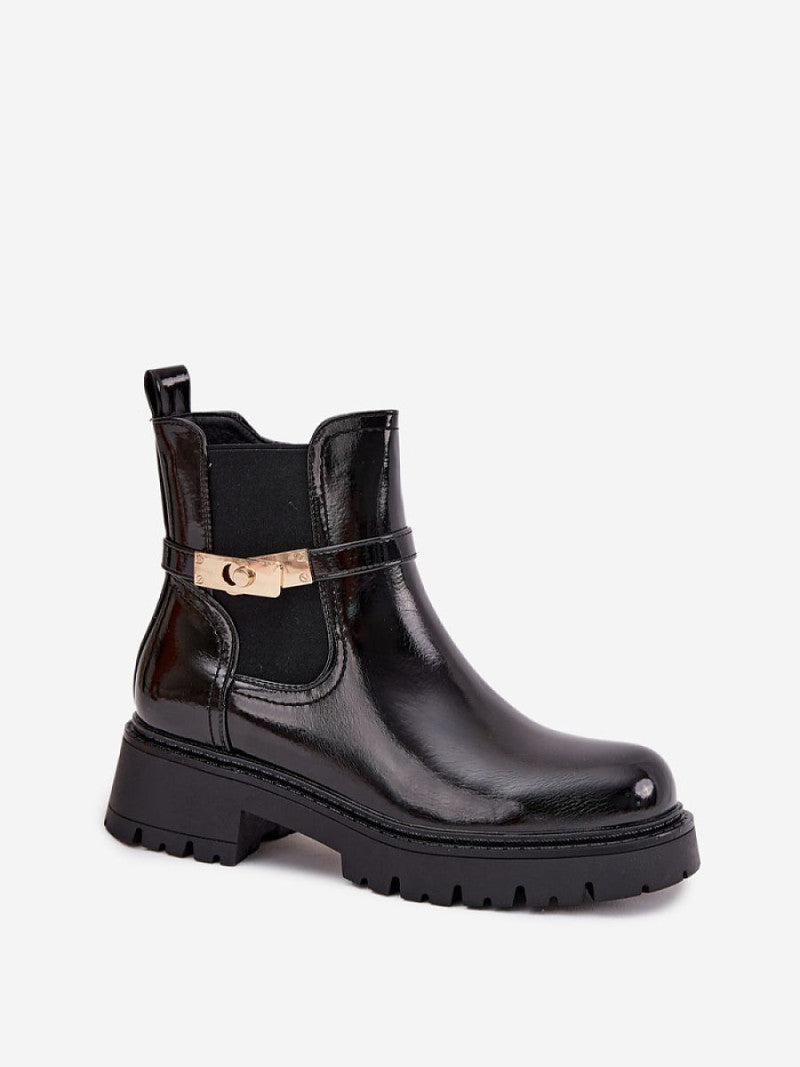 Ghete Step in style, Model 217710, Negru