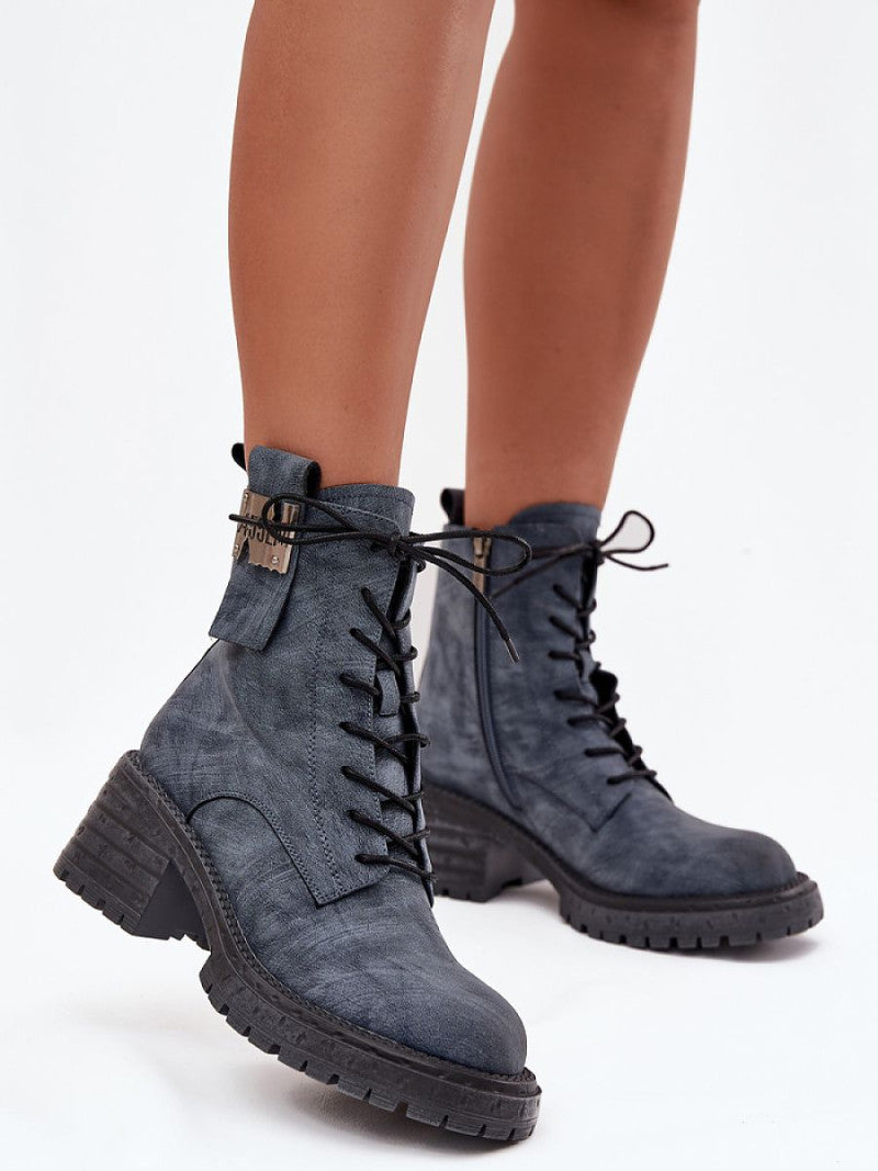 Ghete Step in style, Model 219111, Albastru