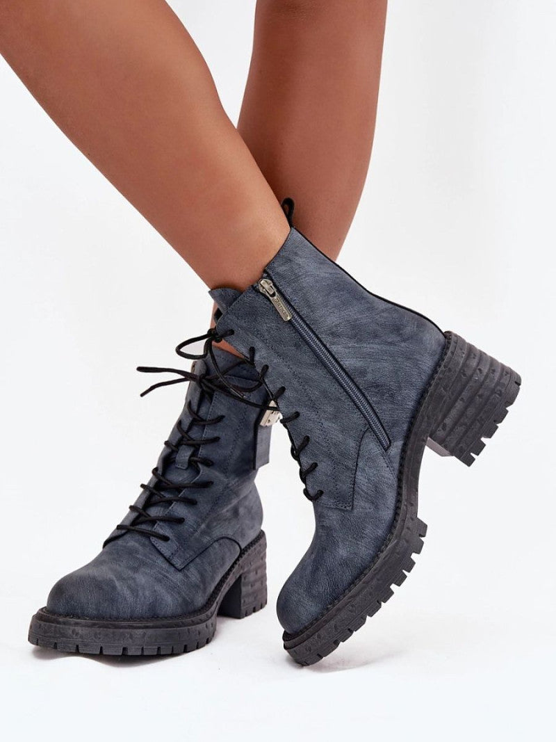 Ghete Step in style, Model 219111, Albastru