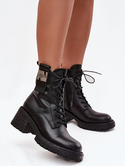 Ghete Step in style, Model 219112, Negru