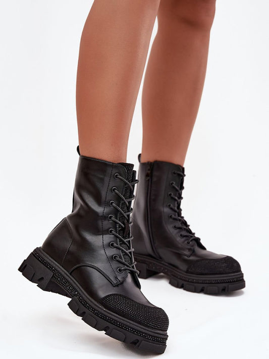 Ghete Step in style, Model 219114, Negru