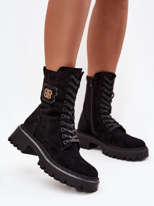 Ghete Step in style, Model 219837, Negru