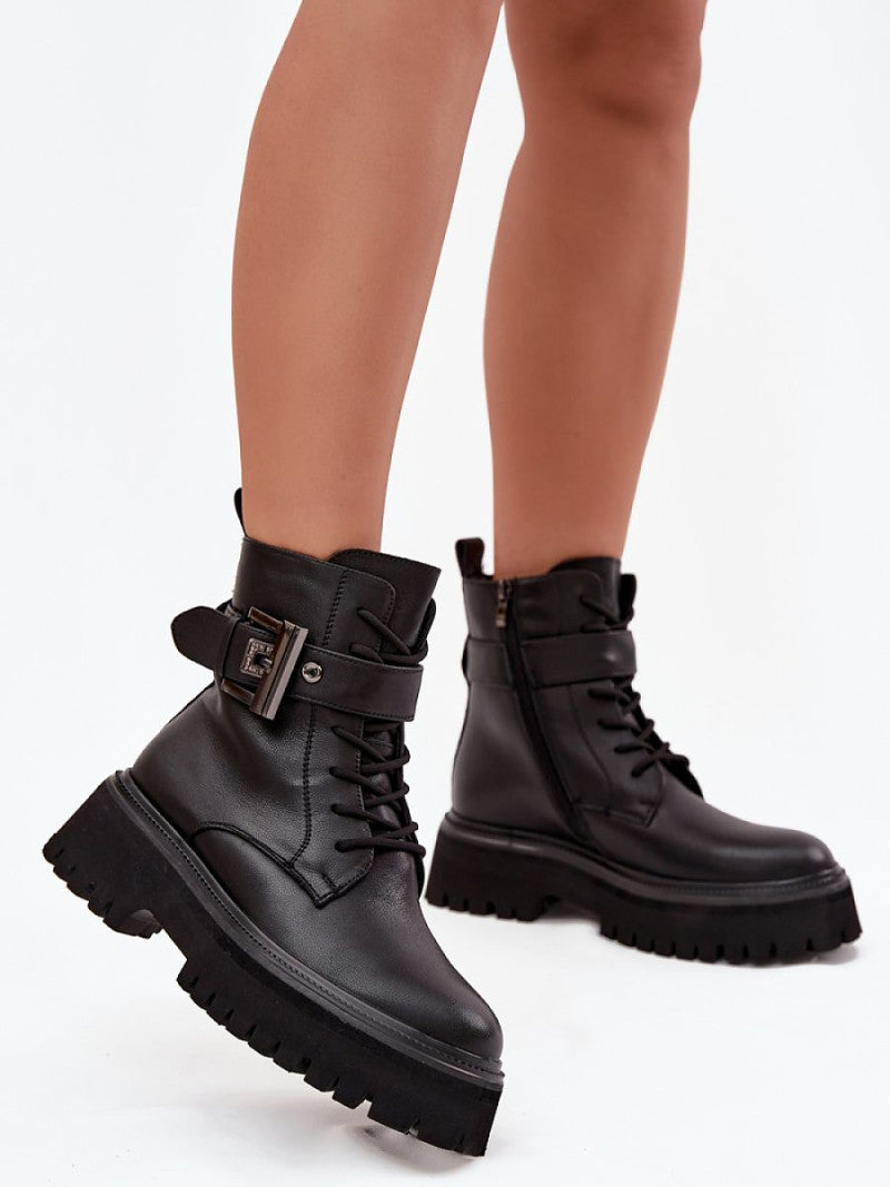 Ghete Step in style, Model 220196, Negru