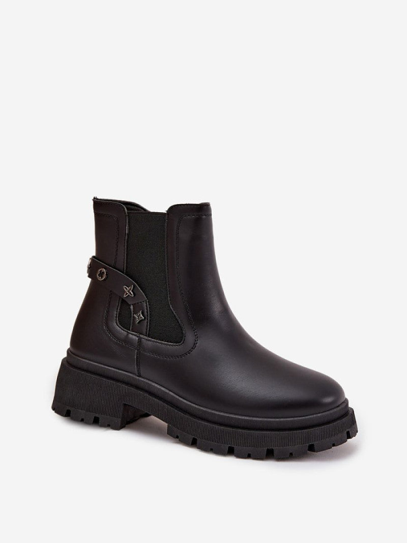 Ghete Step in style, Model 220891, Negru