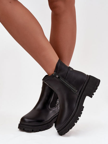 Ghete Step in style, Model 220891, Negru