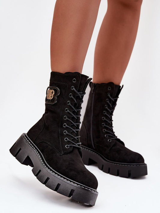 Ghete Step in style, Model 222720, Negru