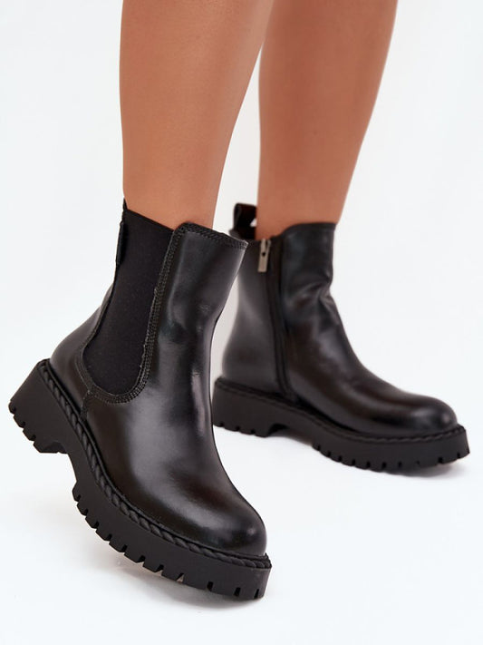 Ghete Step in style, Model 222726, Negru