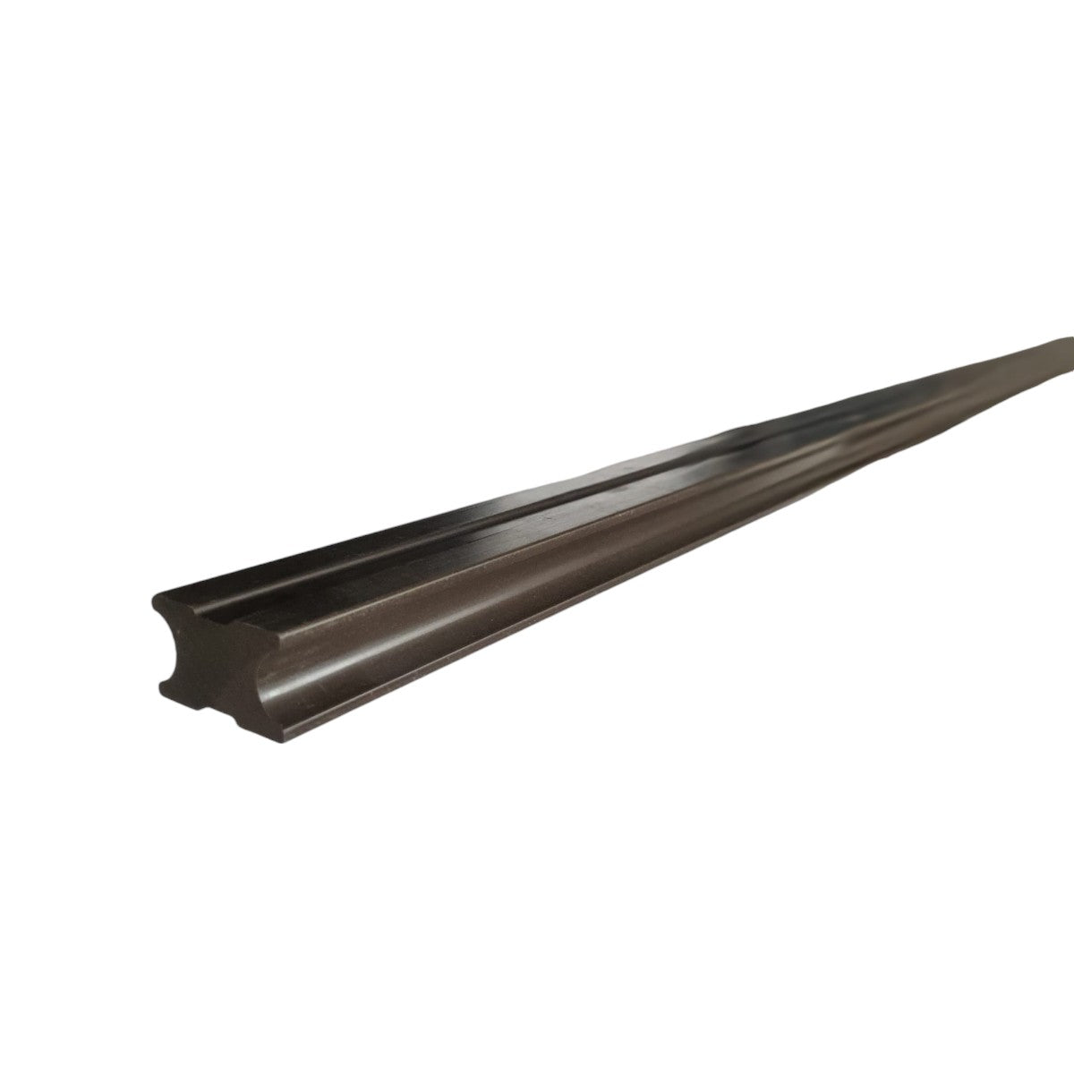 Grinda montaj deck plina, WPC, Naimeed D6487/D6470, 290x4x2.5 cm, Maro inchis