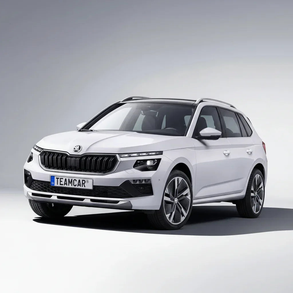 Covorașe Skoda Kamiq I 2019+ | Red Edition – TeamCar®