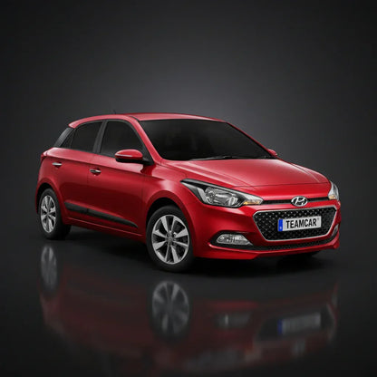 Covorase Auto Hyundai i20 Hatchback 2014-2018 - Tavita Cauciuc-Black