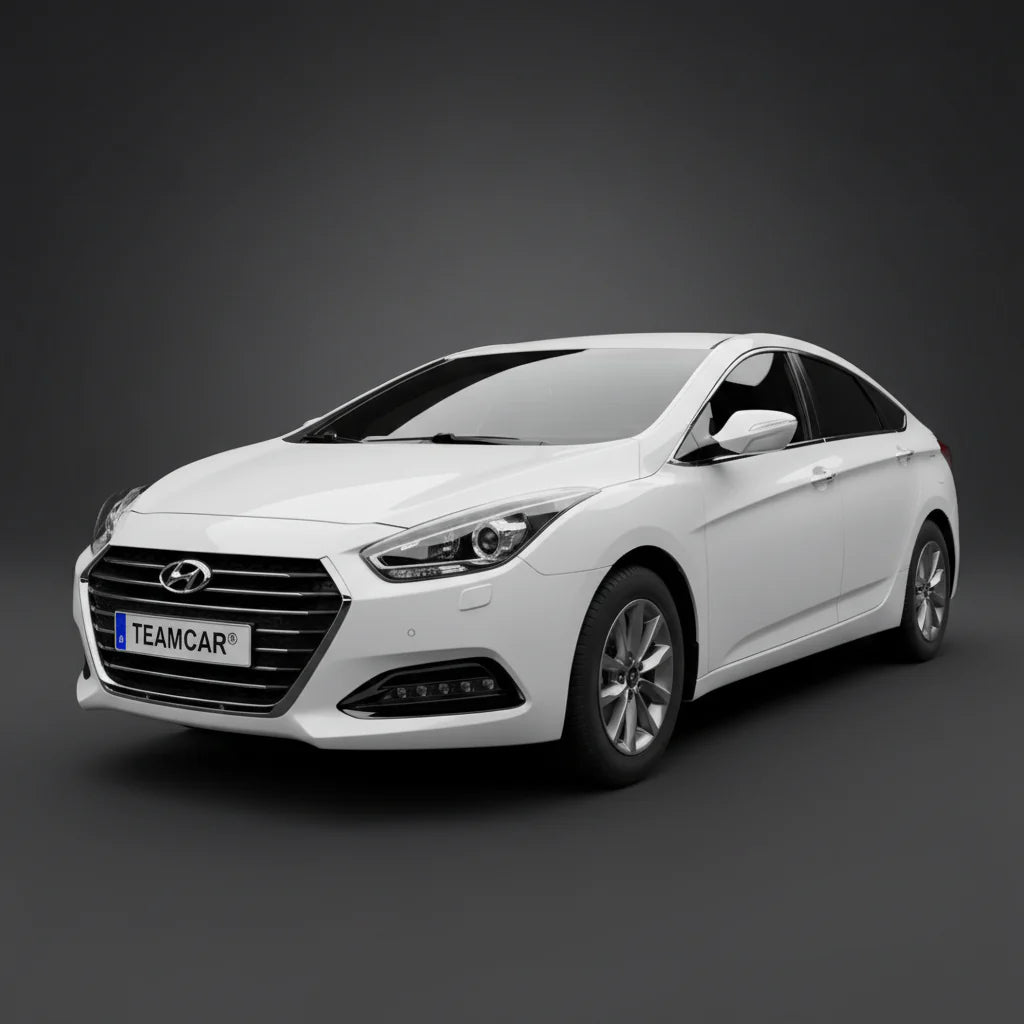 Covorase Hyundai i40 2015–2018 - Cauciuc Tip Tavita -Blue