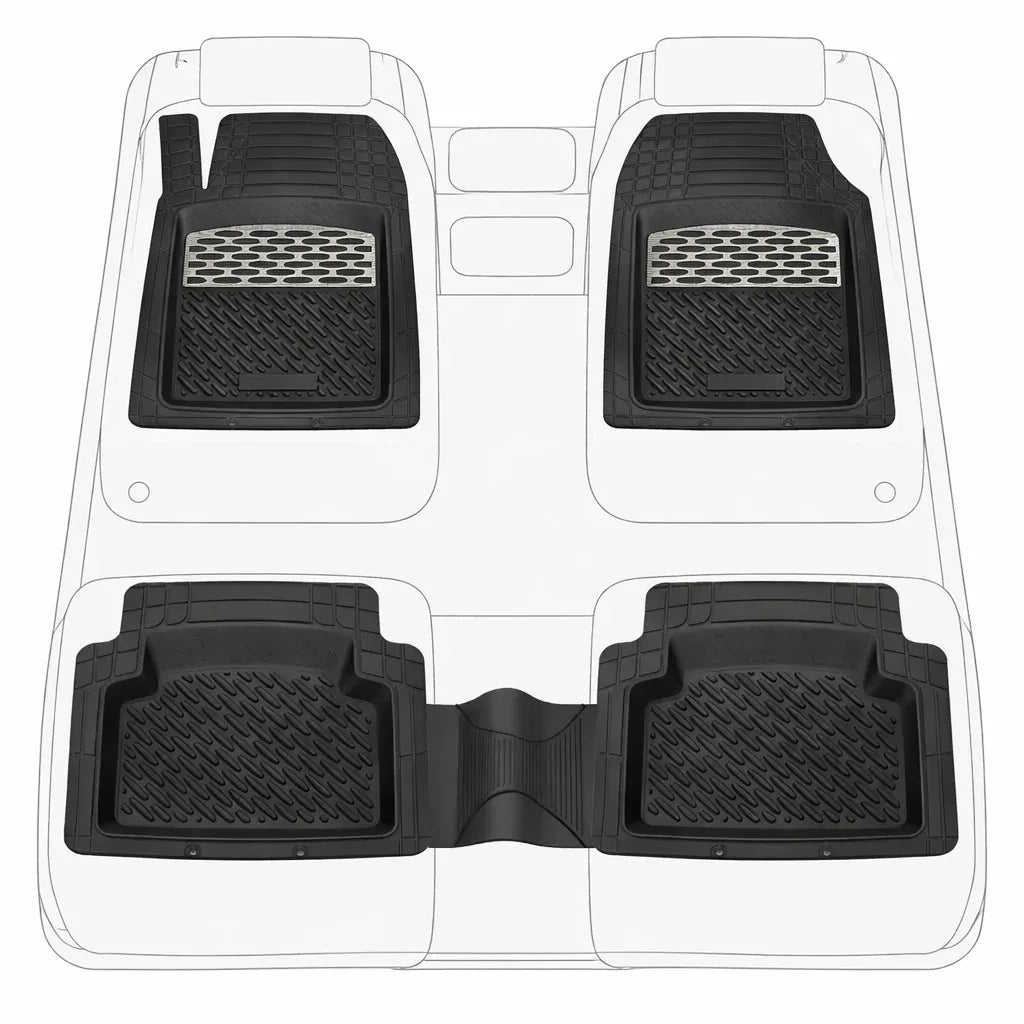 Covorase Toyota RAV4 XA20 SUV Compatibile 2000-2003 | Silver