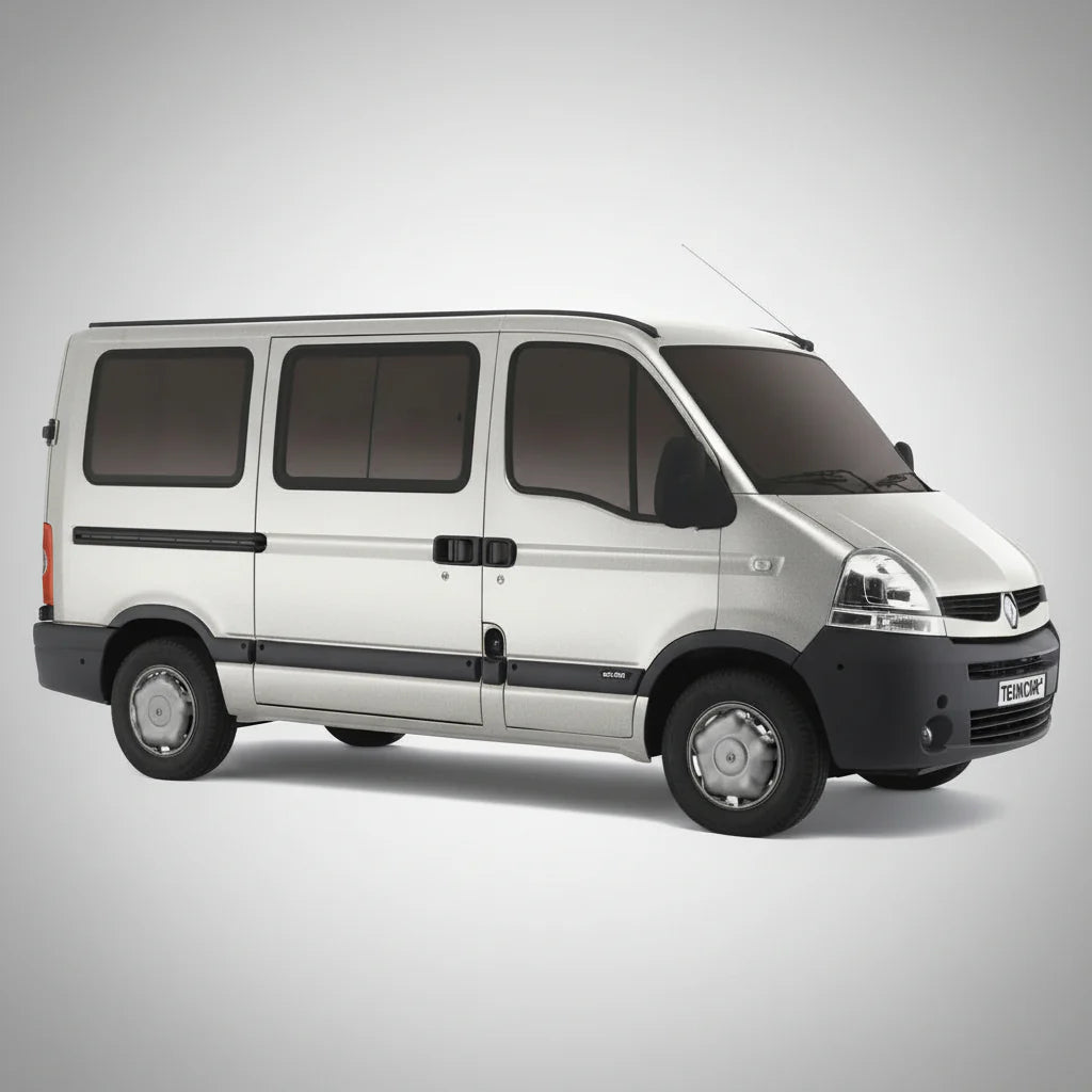 Ștergătoare Renault Master Bus L1H1 (2003–2010) Hibrid | Set față – TeamCar®