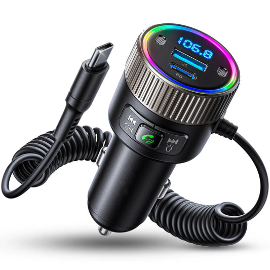 Incarcator auto Timebox, Super Fast-Charge 60W, 1 x USB QC 3,0, 1 x USB-C, 1 x Cablu Type-C, Afisaj Display, Compatibil iPhone 15, Samsung, Huawei, Negru - 221.ro