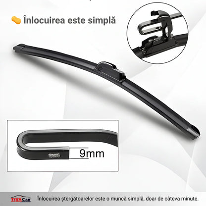 Ștergătoare Renault Fluence (2009–2016) TeamCar® – Set față | Flat