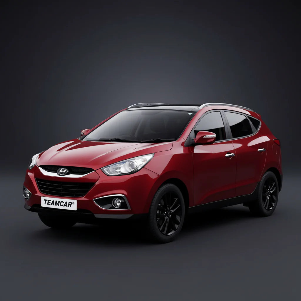 Covorase Hyundai ix35 FL 2013–2015 Tavita cauciuc-Silver