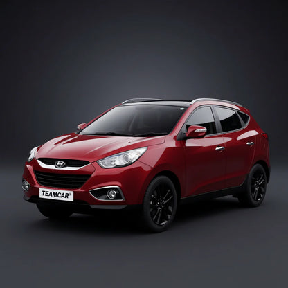 Covorase Hyundai ix35 FL 2013–2015 Tavita cauciuc-Silver