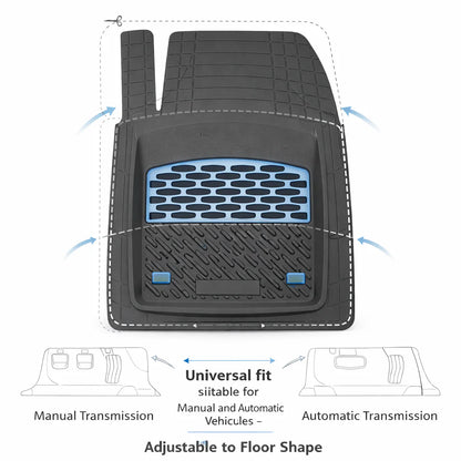 Covorașe Auto Tip Tăviță Compatibile Volkswagen ID.3 2019-2025 - Blue