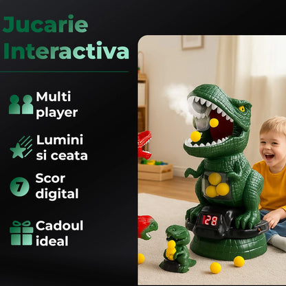 Jucarie interactiva tragere la tinta Dinozaur Timebox, 2 Pusti