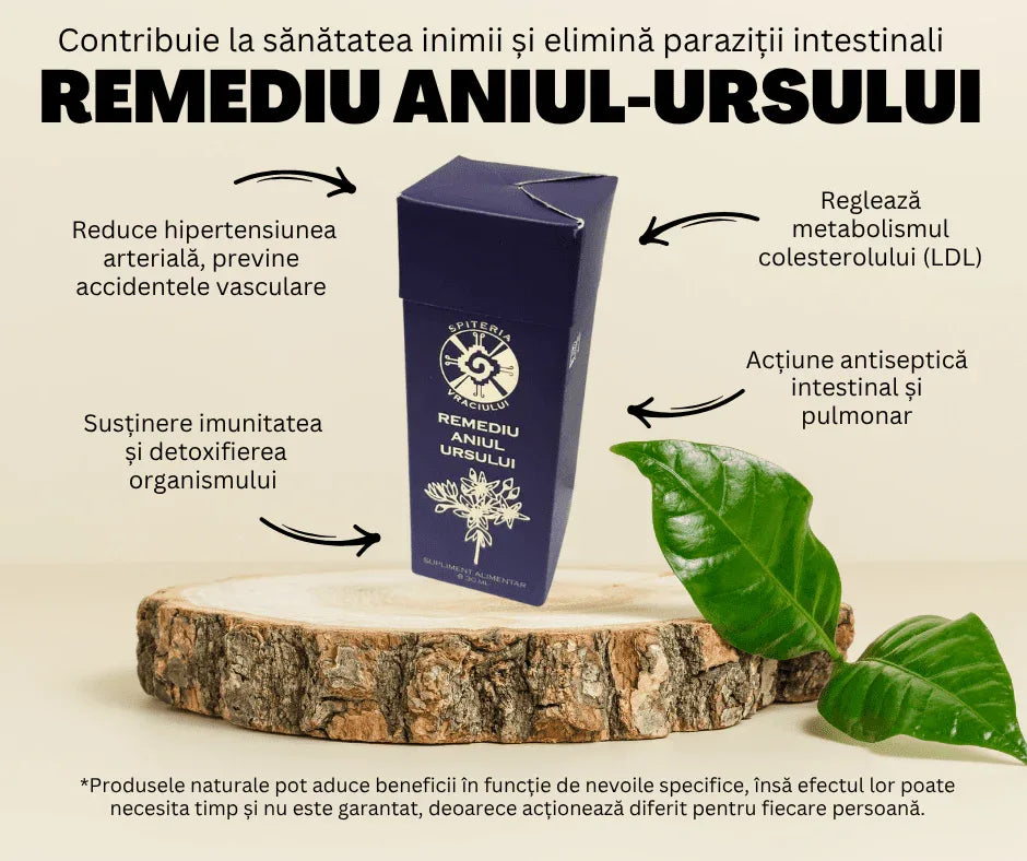 Remediu Natural Inimă și Circulație – ANIUL URSULUI | 30ml