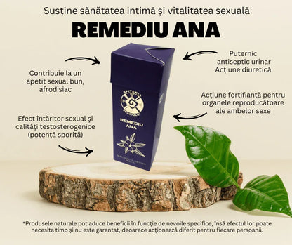 Remediu Natural Potență și Sănătate Intimă – Afrodisiac ANA | 30ml