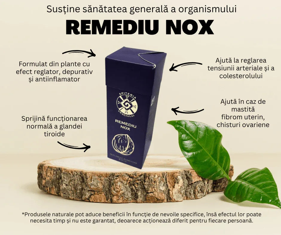 Remediu Natural Tiroidă și Menopauză – NOX Sănătate Feminină | 30ml