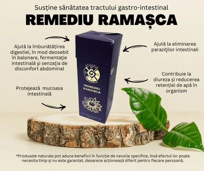 Remediu Natural Balonare, Constipație și Colon Iritabil – RAMAȘCA | 30ml