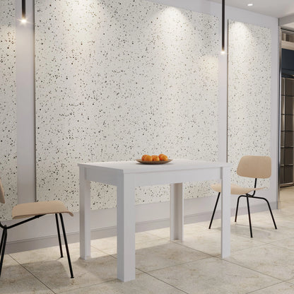 Masa bucatarie haaus Zeta, Alb, 102 x 69 x 75 cm