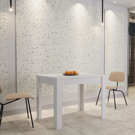 Masa bucatarie haaus Zeta, Alb, 102 x 69 x 75 cm