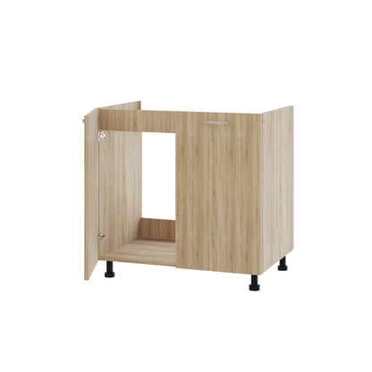 Masca haaus Chiuveta Toro, Stejar Sonoma, 80 x 50 x 82 cm