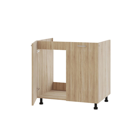 Masca haaus Chiuveta Toro, Stejar Sonoma, 80 x 50 x 82 cm