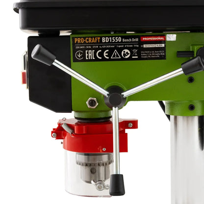 Masina de găurit cu coloana Procraft BD1550 - 221.ro