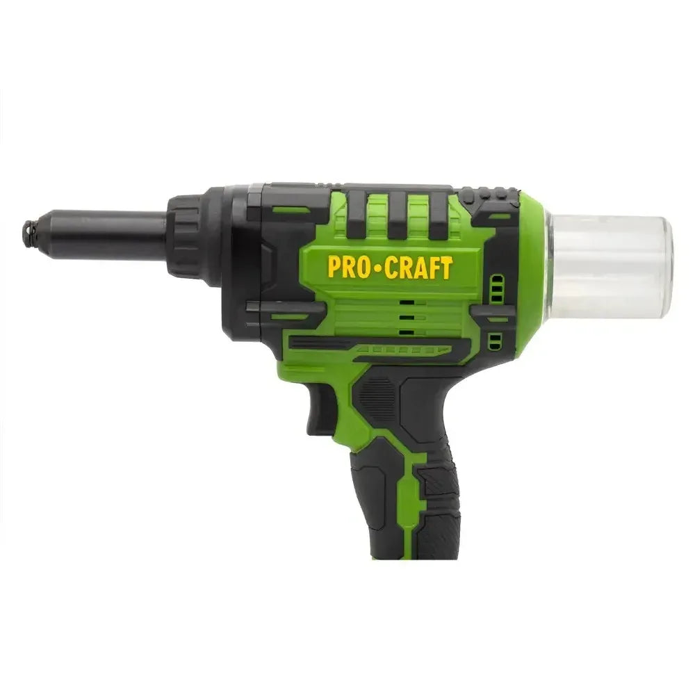 Masina de nituit nituri-pop cu 2 acumulatori 2 Ah si incarcator PROCRAFT PRG20 - 221.ro
