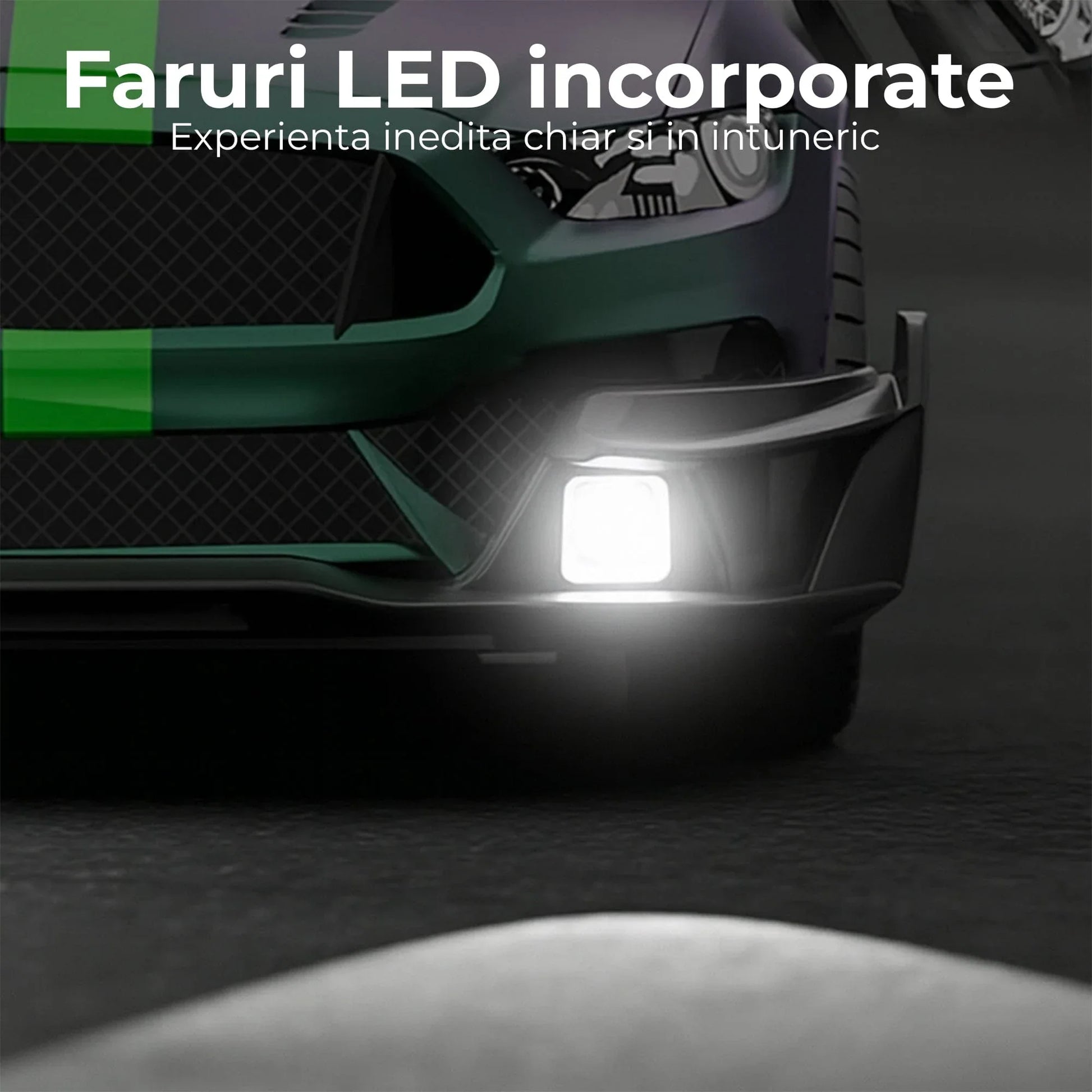 Masina cu telecomanda RC, Timebox, Drift car, 30km/h, 4x4, lumini LED, cauciucuri interschimbabile, 2 baterii tip acumulator incluse, 1:16, Verde - 221.ro