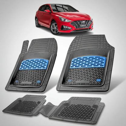Covorase Hyundai i30 III Hatchback 2020-2026 - Cauciuc Tip Tavita -Blue