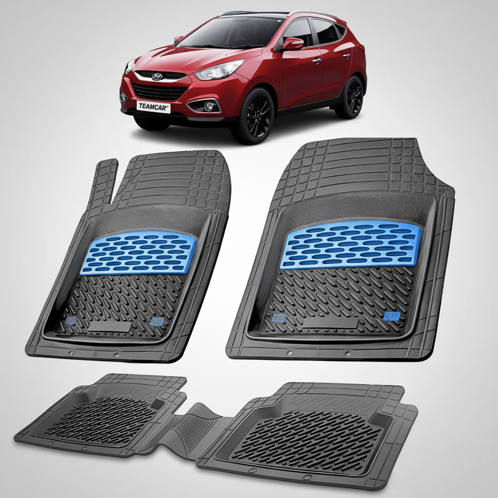 Covorase Hyundai ix35 FL 2013–2015 Tavita cauciuc-Blue