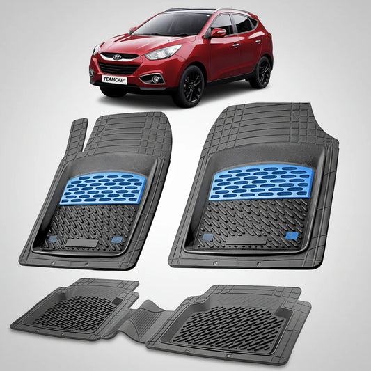 Covorase Hyundai ix35 FL 2013–2015 Tavita cauciuc-Blue