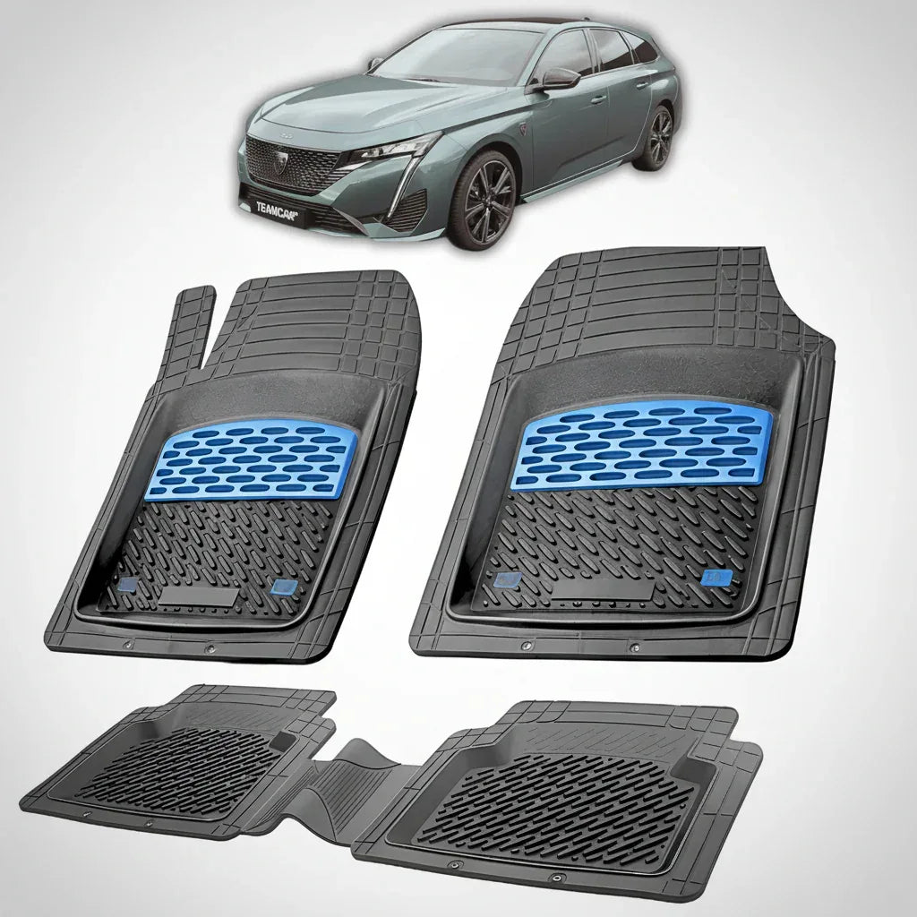 Covorase Auto Tip Tavita Compatibile Peugeot 308 III SW - Blue