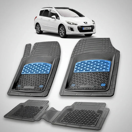 Covorase Auto Tip Tavita Compatibile Peugeot 308 SW FL (2011-2013) Blue