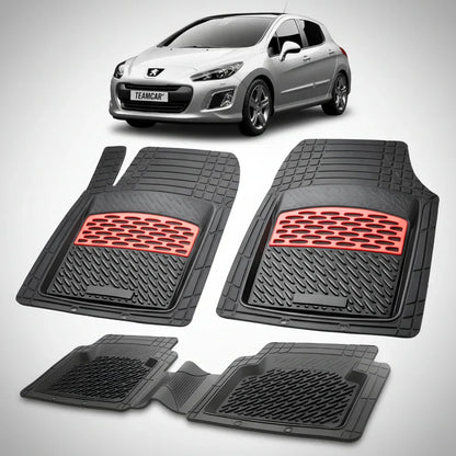 Covorase Auto Tip Tavita Compatibile Peugeot 308 FL (2011-2013) Red