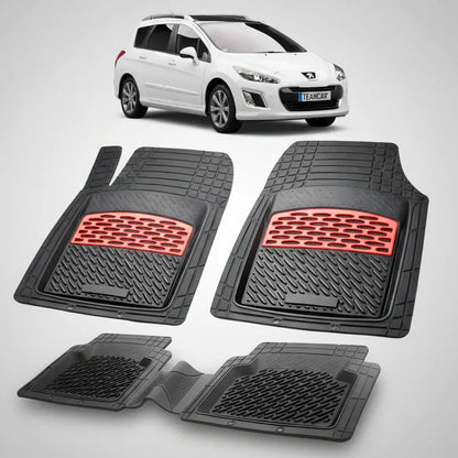 Covorase Auto Tip Tavita Compatibile Peugeot 308 SW FL (2011-2013) Red