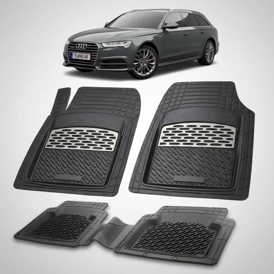 Covorase Audi A6 Compatibile C7 Avant 2011–2018 | Tavita Cauciuc | Silver