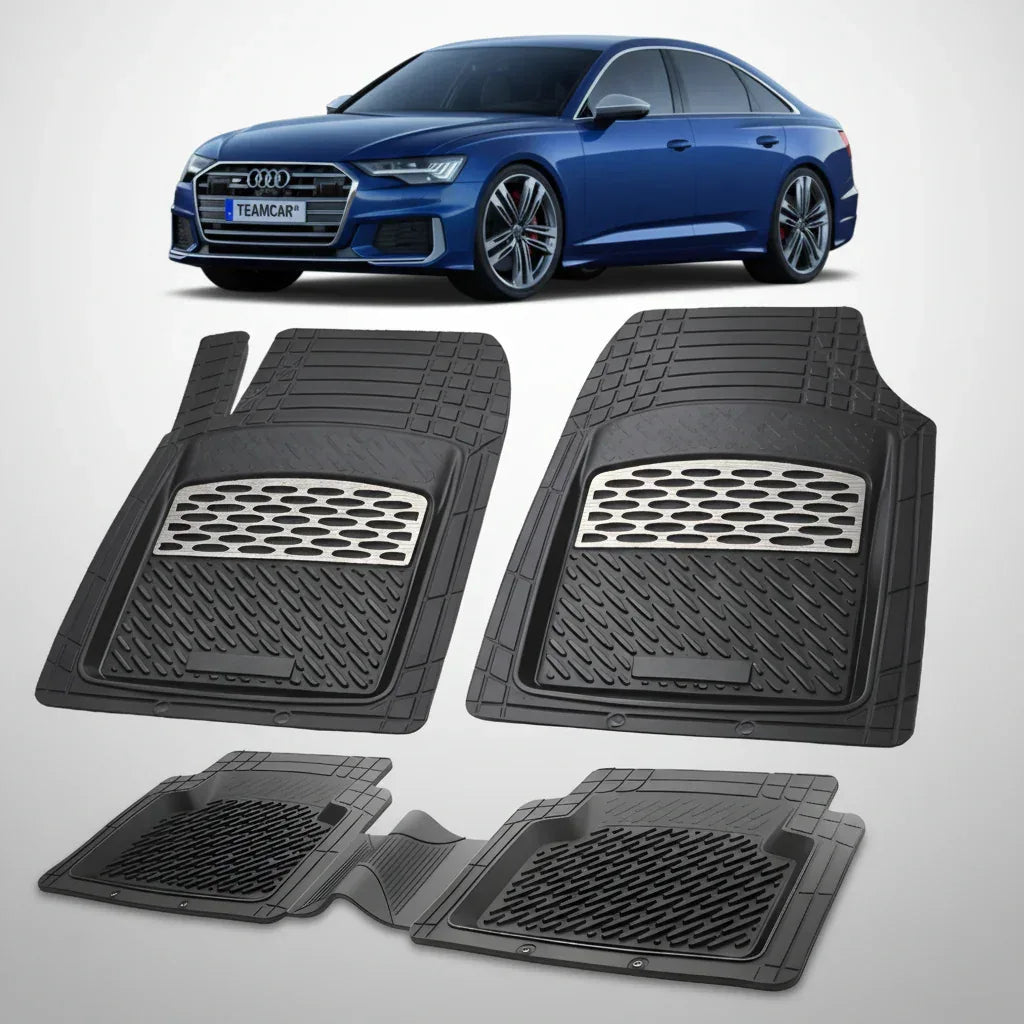 Covorase Cauciuc Tavita Compatibile Audi A6 C8 Sedan 2018–2025-Silver